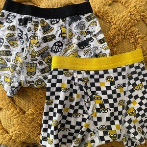 Minions the rise of Gru 1 set boy low cut boxers size 4